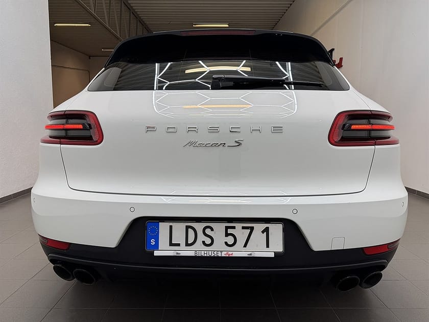 Bild 5 av Porsche Macan S Diesel PDK 258hk Pano/Värmare/Navi/Läder/Nyservad
