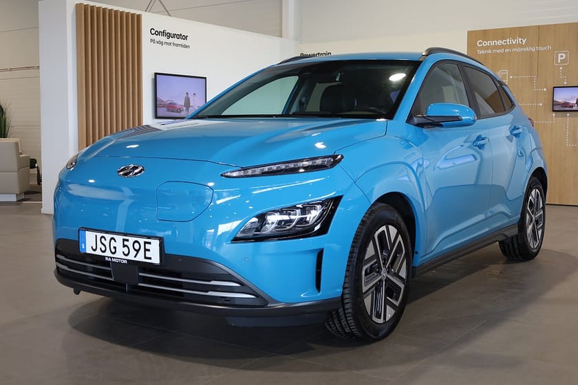 Bild 1 av Hyundai Kona Electric 64 kWh Essential Navi Kamera Krell CarPlay Leasbar