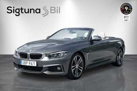 BMW 430i Cabriolet Convertible M Sport / Läder / Harma Kardon