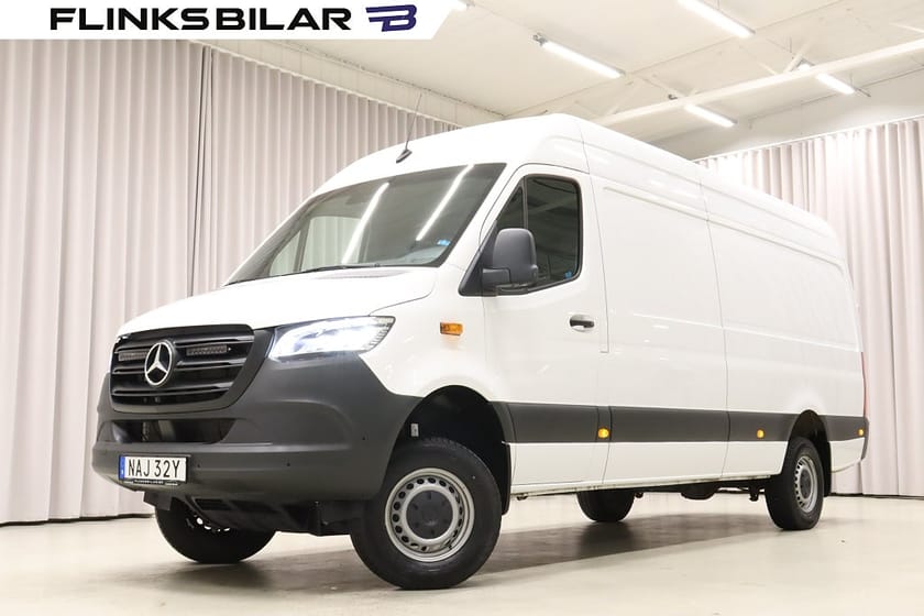 Bild 1 av Mercedes-Benz Sprinter 319 CDI 4x4 Skåpbil 190HK Maxi|Servicebil|SeUtr!