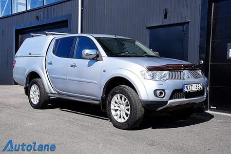 Mitsubishi L200 Dubbelhytt 2.5 4x4, MOMS, Skinn, Dragkrok, Kåpa 178hk