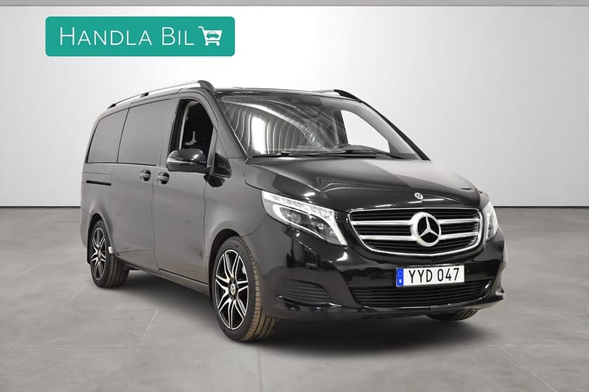 Bild 4 av Mercedes-Benz V 220d 3.1t Aut Tempmatic 7-sits D-värm Navi Drag