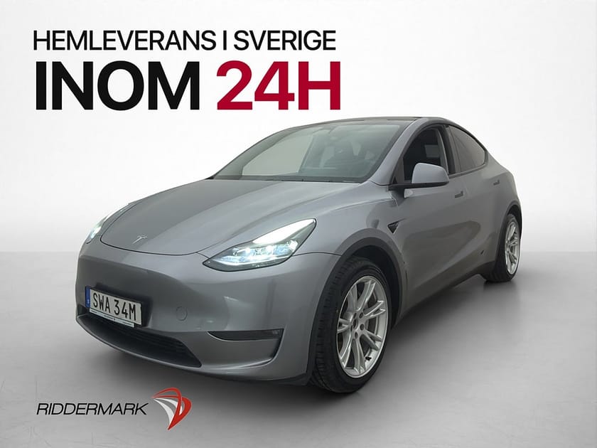 Bild 1 av Tesla Model Y Long Range AWD Värmepump Drag Pano AP MOMS