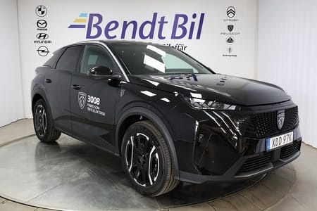 Peugeot 3008 Plug-In Hybrid GT I Dragkrok I Rattvärme I Navi