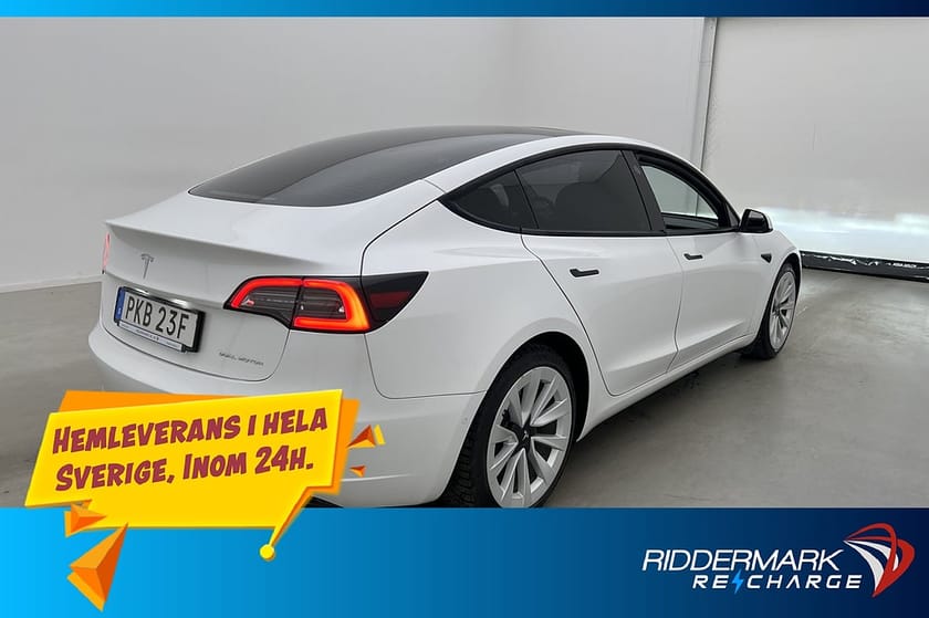 Bild 5 av Tesla Model 3 Long Range AWD Svensksåld Autopilot Pano