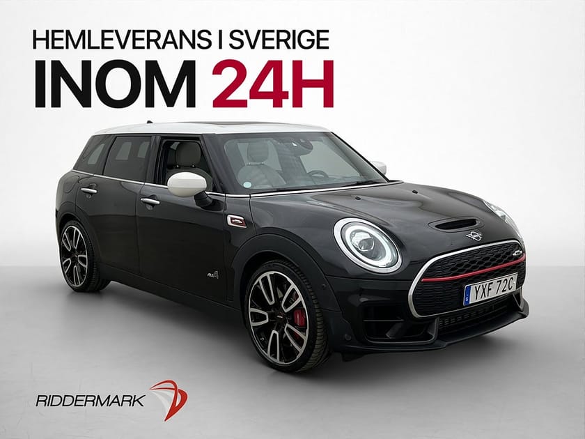 Bild 1 av MINI John Cooper Works ALL4 Clubman 306hk JCW Chili II Pano H/K Skinn Kamera
