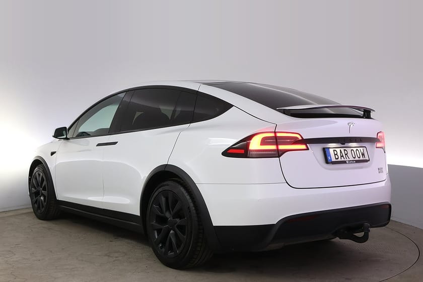 Bild 4 av Tesla Model X Plaid 6-sits Full FSD Autopilot Pano Dragkrok