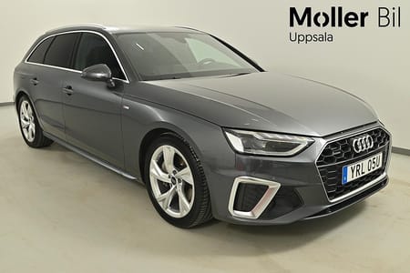 Audi A4 Avant 40 TFSI quattro Q S-line 204hk,Värmare,Drag