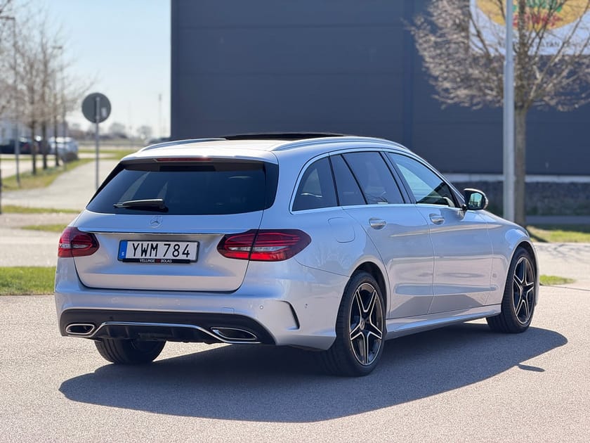 Bild 5 av Mercedes-Benz C 200 T 9G-Tronic AMG Pano Cockpit Navi B-Kamera Drag