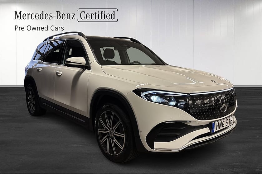 Bild 2 av Mercedes-Benz EQB 250+ AMG 7 Sits Panorama Rattvärmare