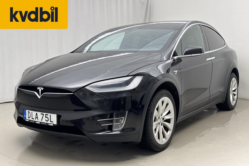 Bild 1 av Tesla Model X Long Range Dual Motor AWD Raven Läder Drag