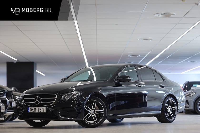Bild 1 av Mercedes-Benz E 220 d 194hk AMG Line HUD Drag 360 Värmare