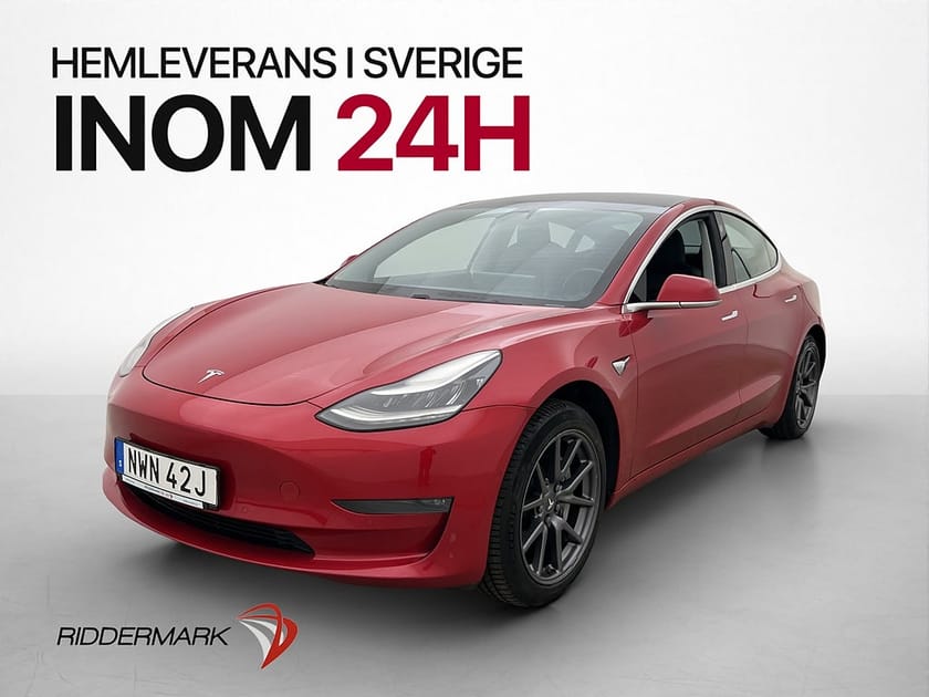 Bild 4 av Tesla Model 3 Standard Range Plus 306hk Pano Kamera SvSåld