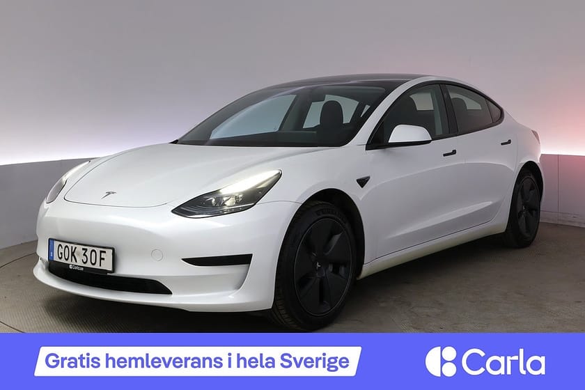 Bild 1 av Tesla Model 3 Standard Range Plus Refresh AP Pano Drag