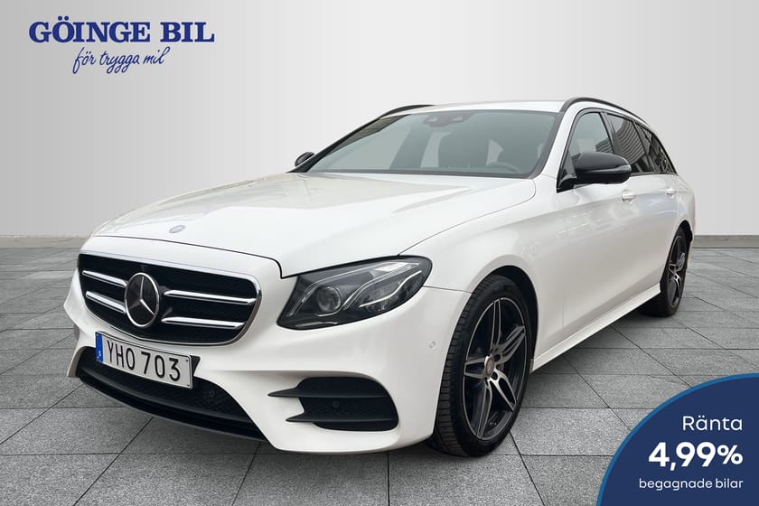 Bild 1 av Mercedes-Benz E 220 T 9G-Tronic 194hk AMG/ Widescreen/ Drag/ Navi