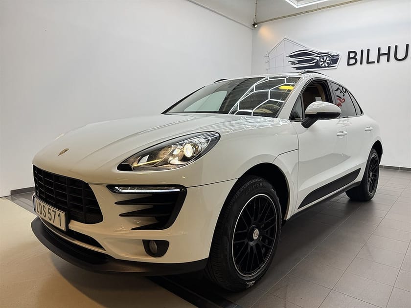Bild 4 av Porsche Macan S Diesel PDK 258hk Pano/Värmare/Navi/Läder/Nyservad