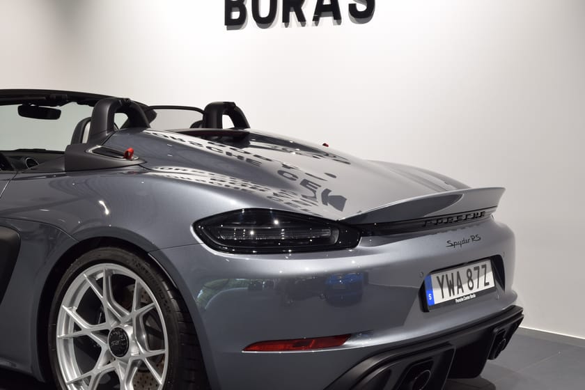 Bild 5 av Porsche 718 Spyder RS Spyder RS PDK 500hk / Leasebar / 0% Räntekampanj