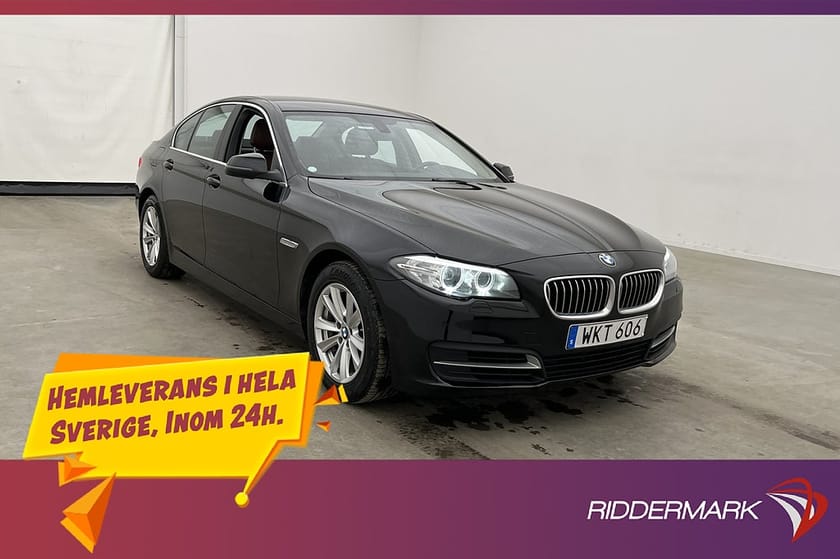 Bild 3 av BMW 520d Sedan 190hk Skinnklädsel Rattvärme P-Sensorer