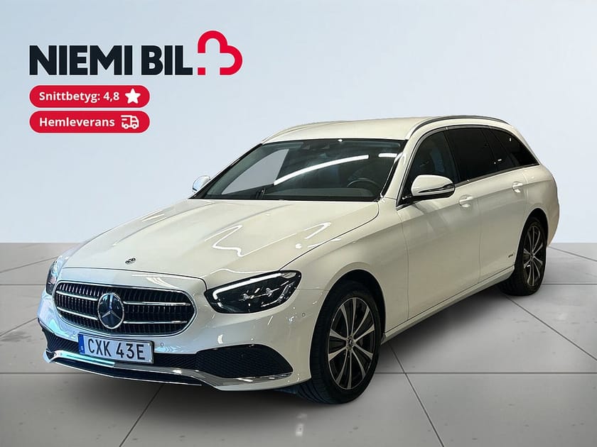 Bild 1 av Mercedes-Benz E 300 T de 4MATIC 4M Avantgarde Drag Navi Widescreen Bkamera S&V