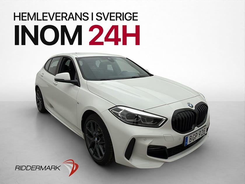 Bild 1 av BMW 118i 136hk M Sport Cockpit CarPlay Sensorer Farthållare
