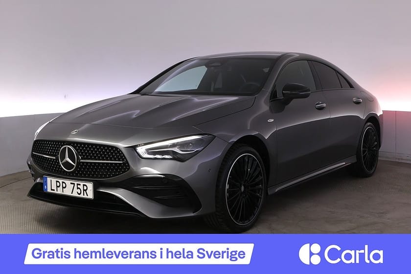Bild 1 av Mercedes-Benz CLA 250 e AMG Night Drag Kamera Nav Värmare