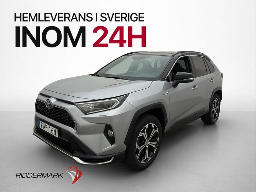 Bild 1 av Toyota RAV4 Laddhybrid Plug-in 306hk AWD Premium 360° HUD Skinn Drag
