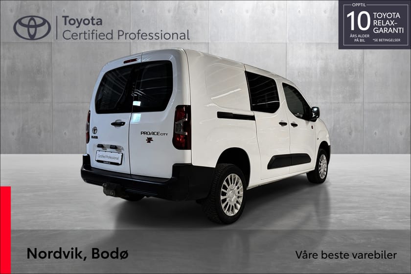 Bilde 5 av Toyota ProAce City L2 Lang 4x4 skyvedør begge sider | SmartCargo|