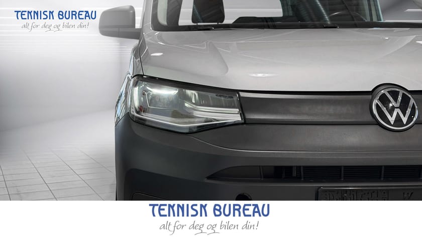 Bilde 3 av Volkswagen Caddy Cargo 4 Motion, Webasto, Kamera LED. Servicehefte.