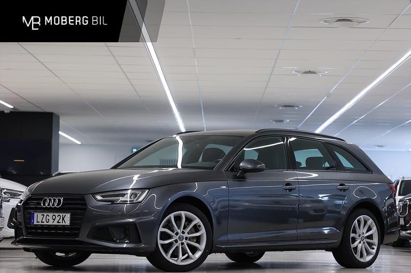 Bild 1 av Audi A4 Avant 40 TDI quattro 190hk S Line Drag Värmare Keyless