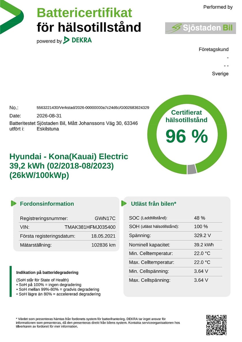 Bild 2 av Hyundai Kona Electric 39.2 kWh Essential Led Kamera Apple CarPlay Parksensor