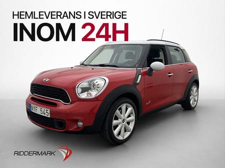 MINI Countryman Cooper S ALL4 184hk Chili M&K-Värmare Navi Skinn