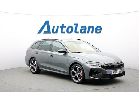 Škoda Octavia Kombi RS Skoda RS, Adaptivt chassi, 360°, Dragkrok, Canton 265hk