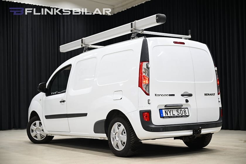 Bild 2 av Renault Kangoo Express Maxi 90HK Inredd|Drag|Värmare|GPS|Backkamera|Pipetube