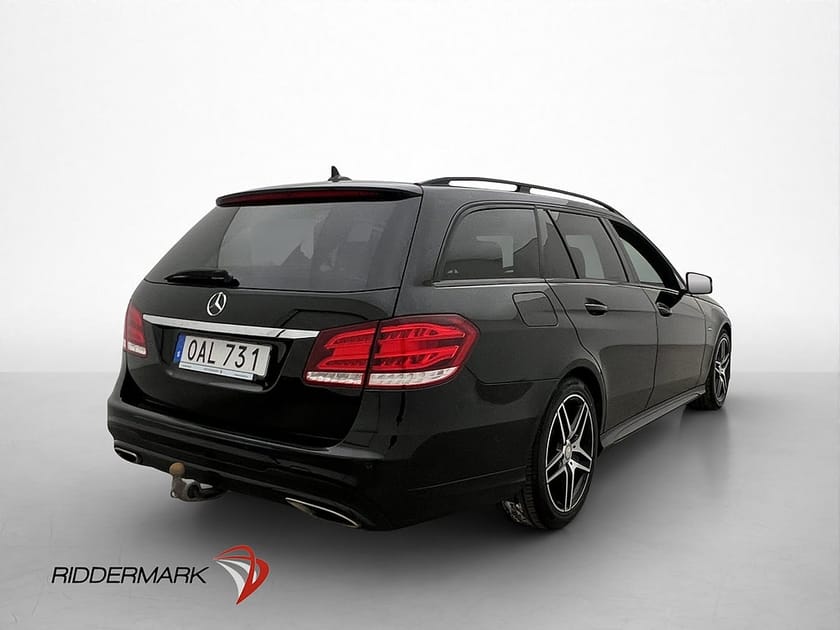 Bild 5 av Mercedes-Benz E 220 T BlueTEC 4MATIC 4M Avantgarde Drag Sensorer Halvskinn