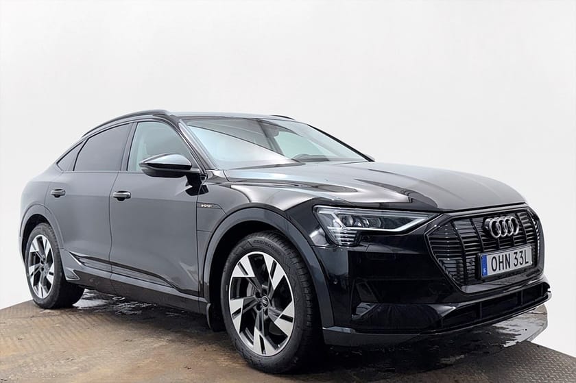 Bild 4 av Audi e-tron Sportback 55 quattro Q Drag Navi Kamera B&O Läder Assistpkt MOMS 408hk
