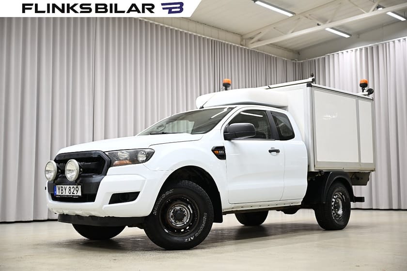Bild 3 av Ford Ranger SuperCab 2.2 TDCi 160HK Servicebil|Kåpa|V-Inredd|Inverter|SeUtr!