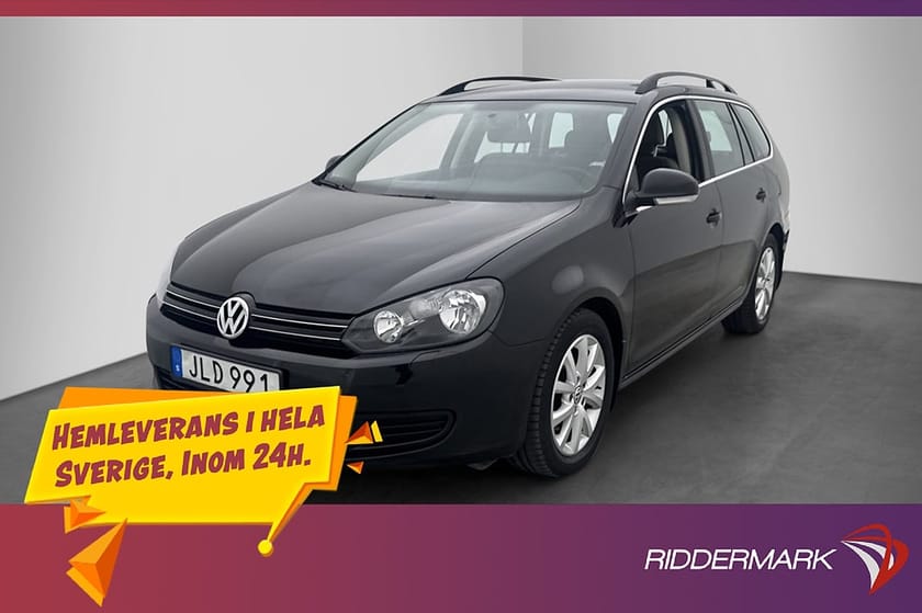 Bild 1 av Volkswagen Golf Variant TDI 105hk B-kamera Farthållare Drag