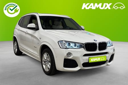 BMW X3 xDrive20d Steptronic M-Sport Pano Skinn Navi 190hk