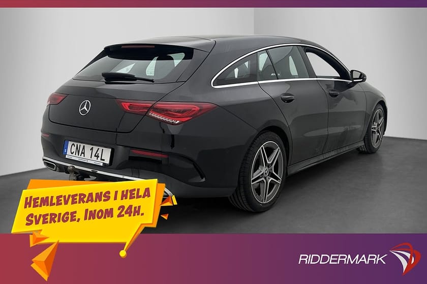 Bild 4 av Mercedes-Benz CLA 200 Shooting Brake SB AMG Widescreen Kamera Drag Värmare