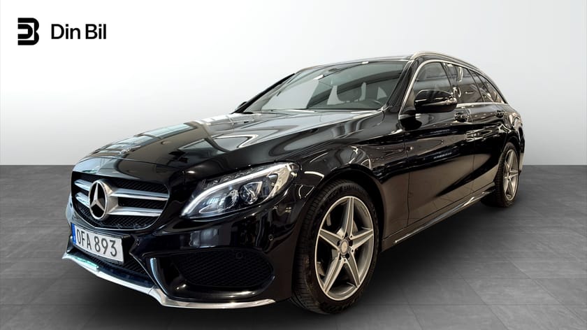 Bild 1 av Mercedes-Benz C 220 T d 4MATIC AMG-Line 9G-Tronic | Burmester/V-hjul