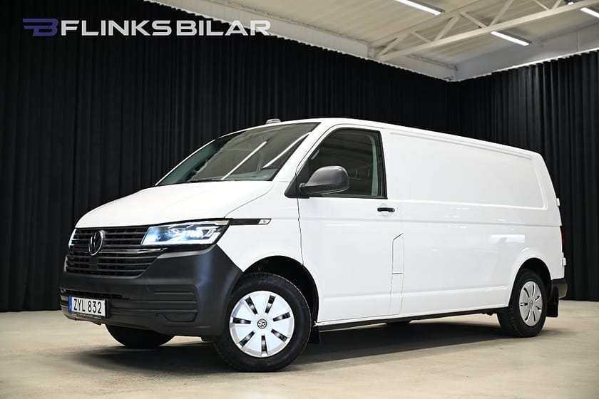 Bild 1 av Volkswagen Transporter 4Motion DSG 150HK L2|Inredd|Drag|Värmare|EnÄgare|Moms