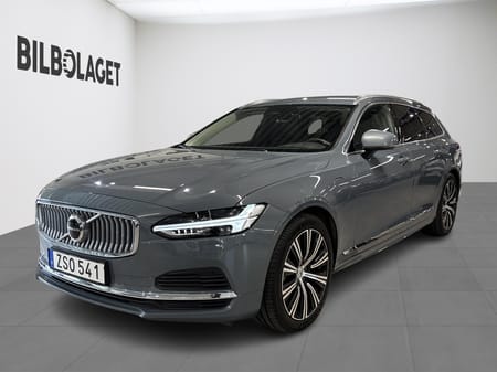 Volvo V90 Recharge T6 Plus Bright Drag Läder Kamera