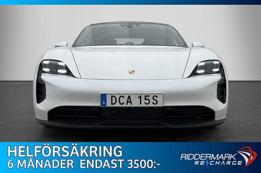 Bild 3 av Porsche Taycan 381hk SportDesign Chrono  Värmare Pano 360°