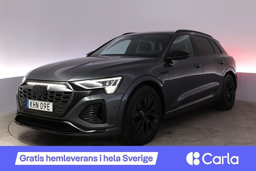Bild 1 av Audi Q8 55 e-tron quattro S-line Pano 360 B&O Elstol Drag