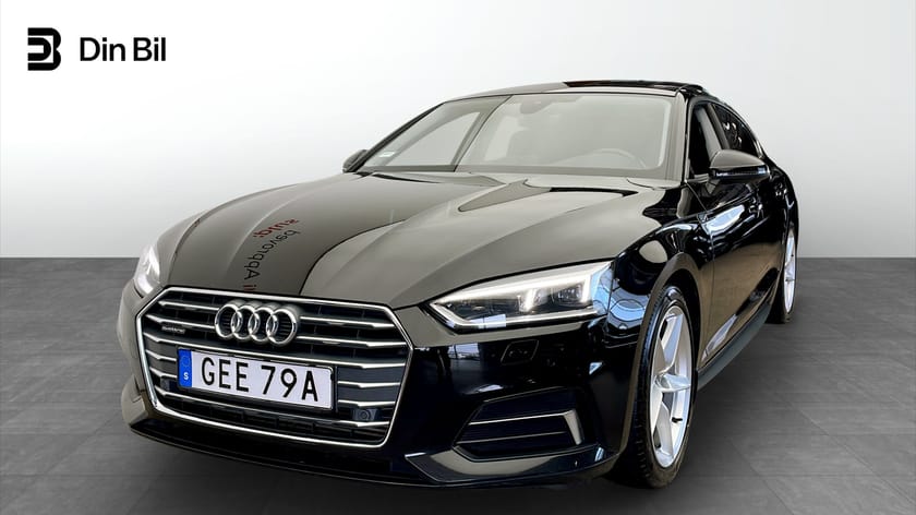 Bild 1 av Audi A5 Sportback 45 TFSI quattro 245 Hk S-tronic Proline Sport Pano