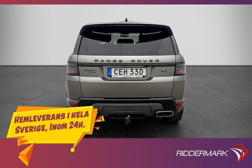 Bild 5 av Land Rover Range Rover Sport P400e AWD HSE Pano HuD 360 Drag