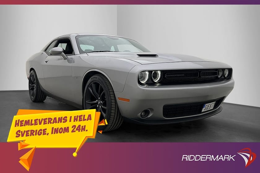Bild 1 av Dodge Challenger 3.6 V6 309hk Kamera Alpine CarPlay Rattvärm