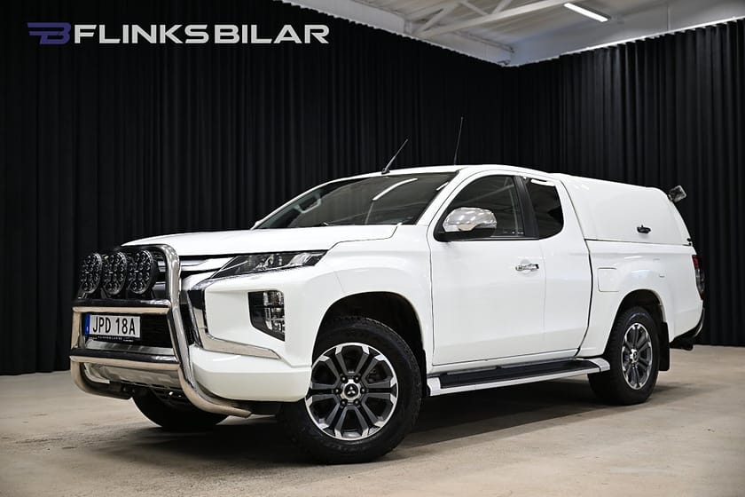 Bild 1 av Mitsubishi L200 Club Cab 2.2 Di-D 4WD 150HK Drag|Värmare|Kåpa|Backkamera|Leasbar