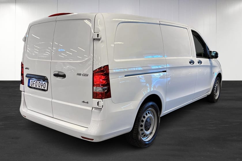 Bild 3 av Mercedes-Benz Vito 116 CDI 4x4 2.8t SKÅP LÅNG STAR 2.8 9G-Tronic | Backkamera