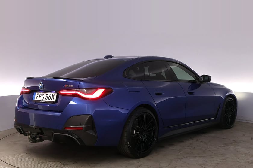 Bild 5 av BMW i4 M50 xDrive Gran Coupé M-Sport AdapFarth Drag 360 HuD